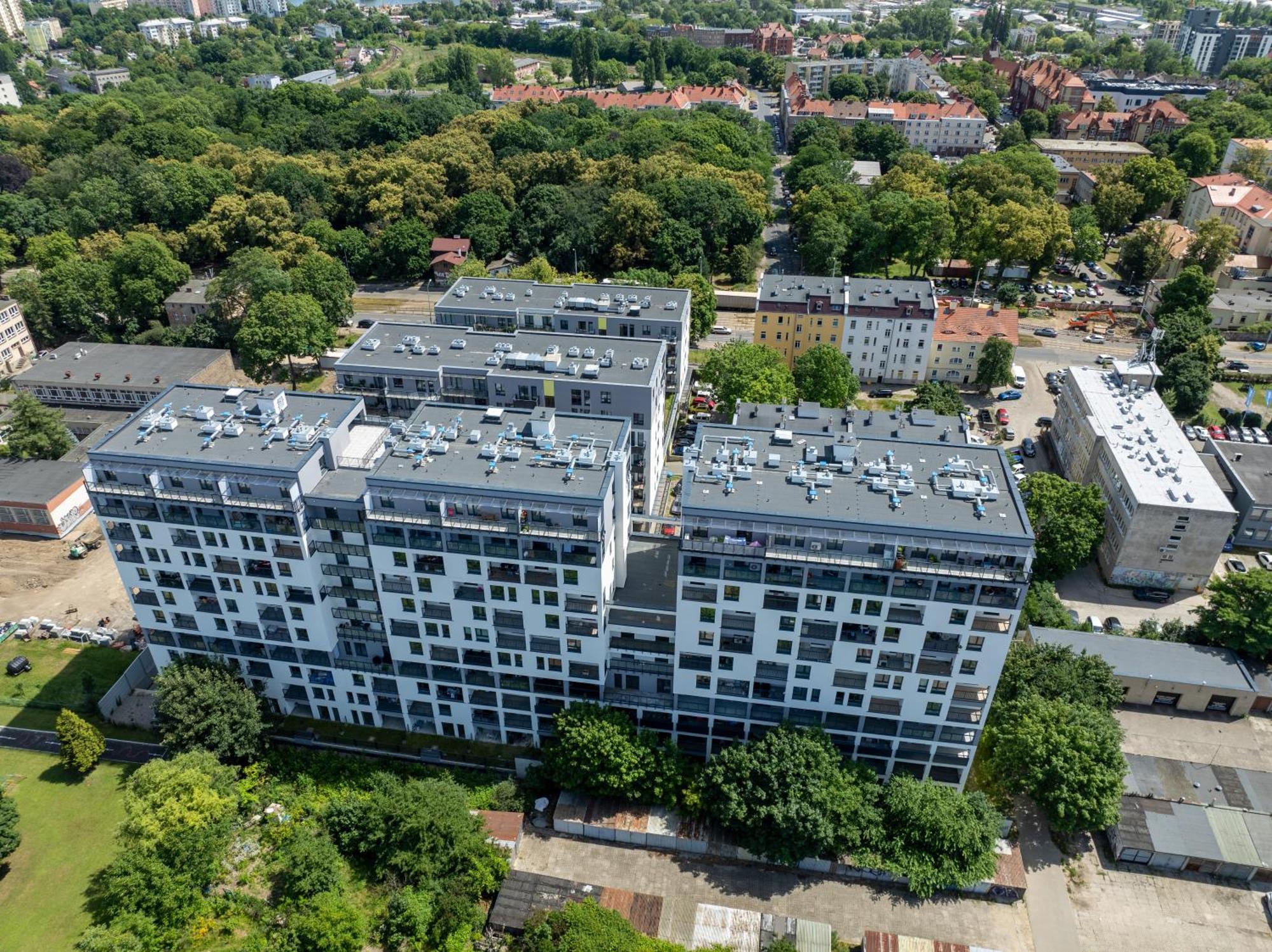 Golden Park Aparthotel ชเตชชิน ภายนอก รูปภาพ